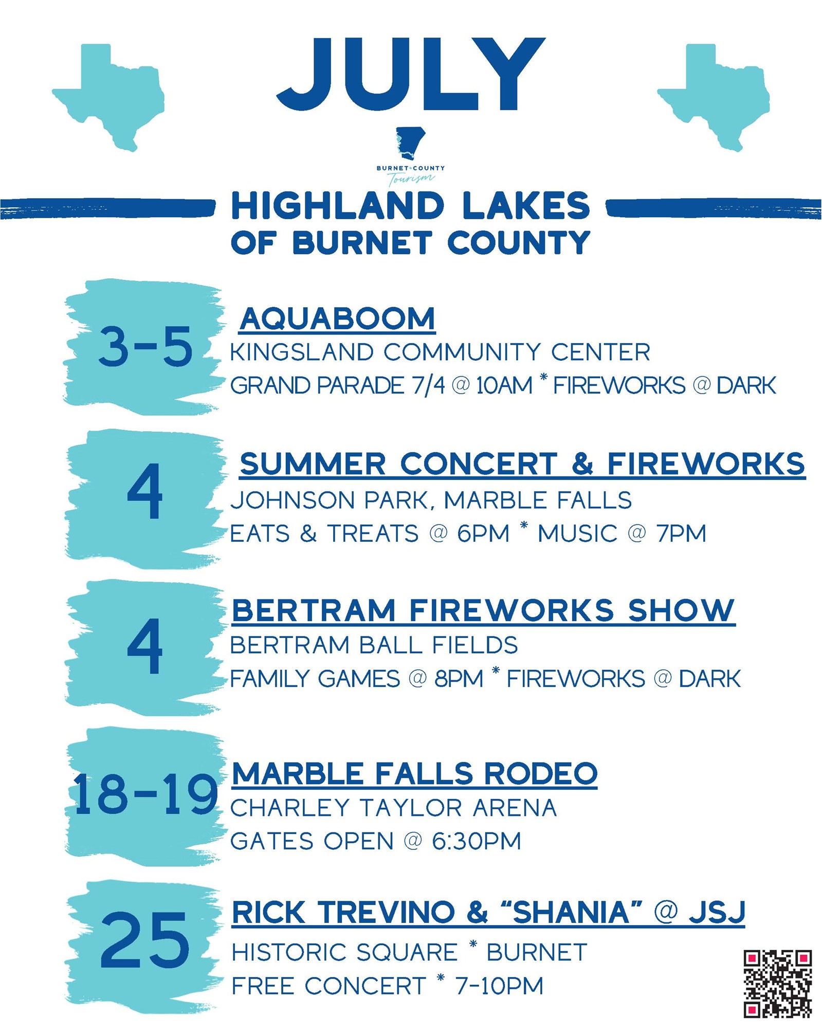 Clickable link to the July events pdf flyer.